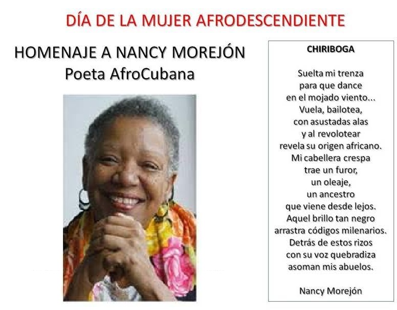 Homenaje a Nancy Morejón